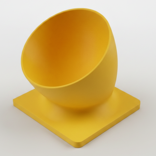 Designer Pet Yellow Bowl for Dogs & Cats