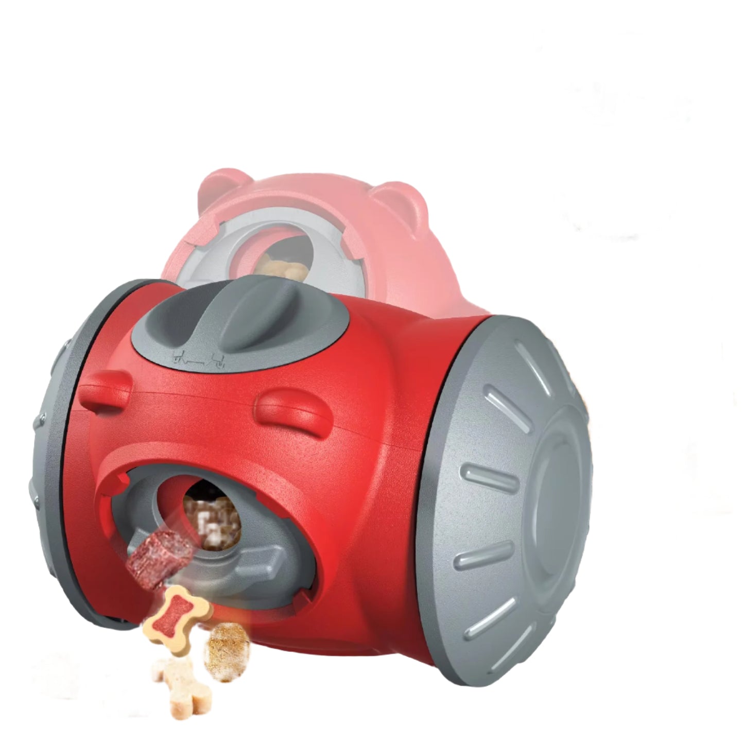 Distributeur d'aliments lents pour chien – Jouet interactif en forme d'ours