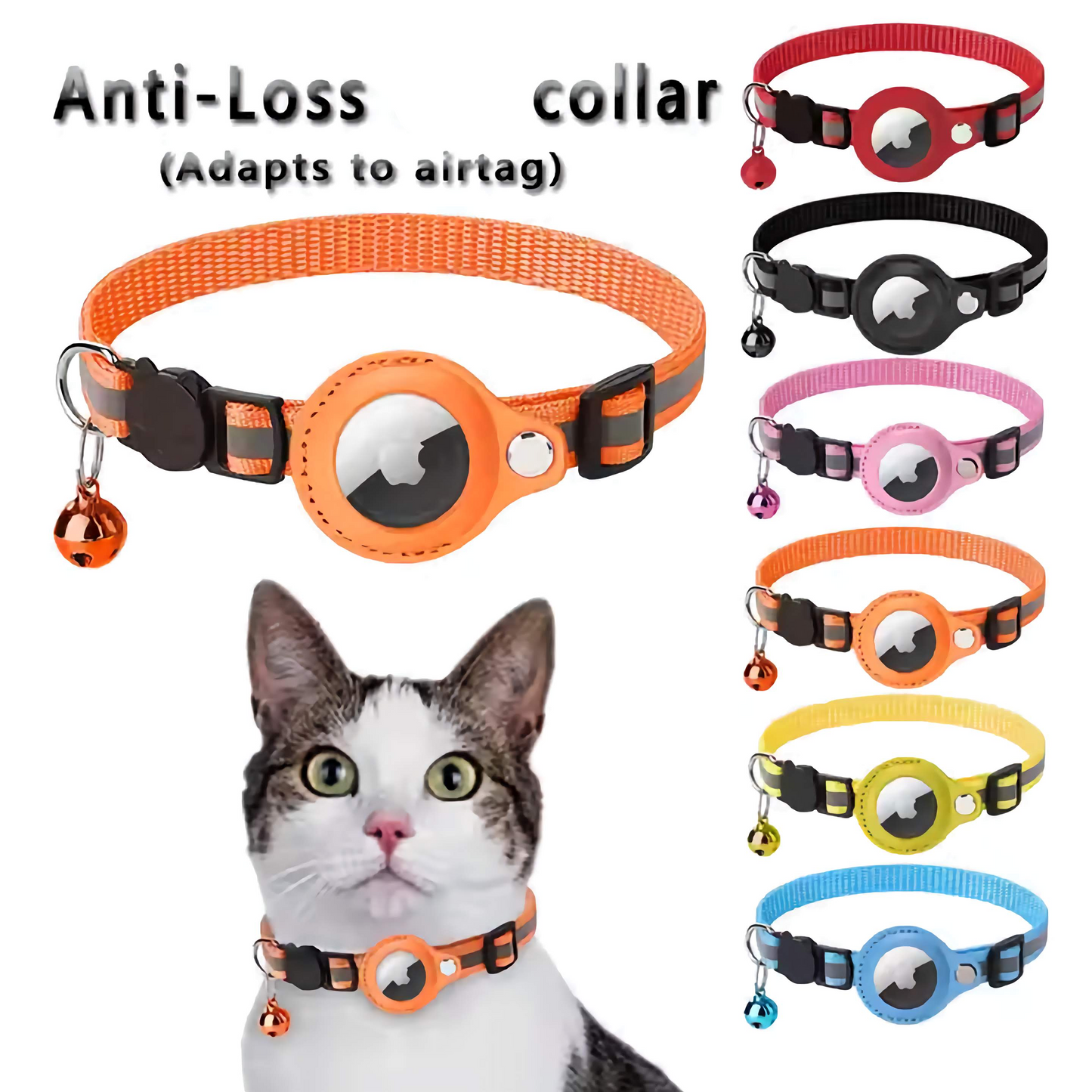 Pets Airtag Holder Collar