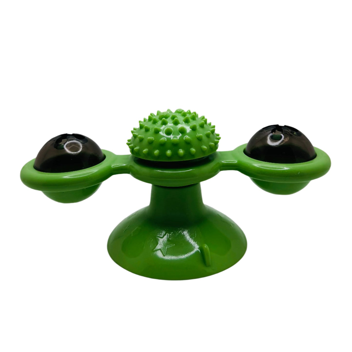 Rotating Windmill Cat Toy – Suction Cup Interactive Toy for Smart & Happy Cats