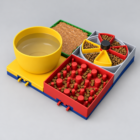 Refined modular dining station