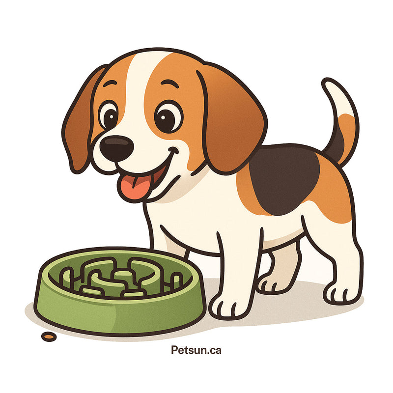 Anti-Choke Slow Feeder Bowl