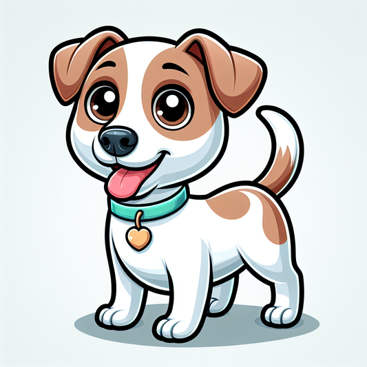 Dog enjoying interactive toys