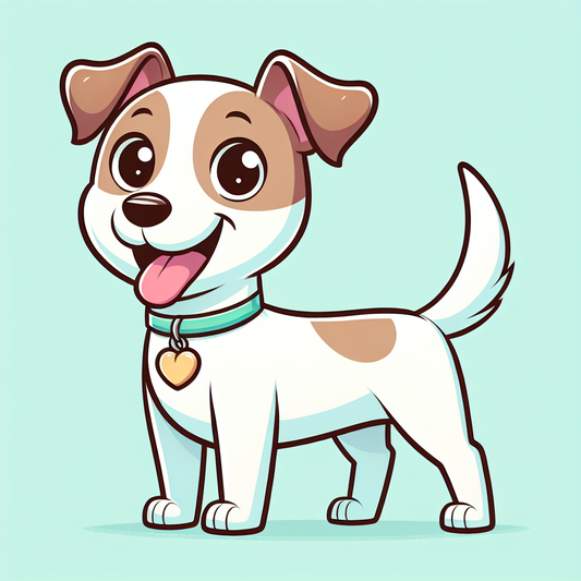dog with a squeaky toy