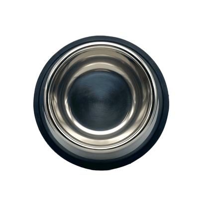 Stainless Steel Pet Bowl with Non-Slip Rubber Base