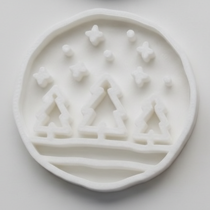 White Cedar trees slow feeder bowl for dogs and cats