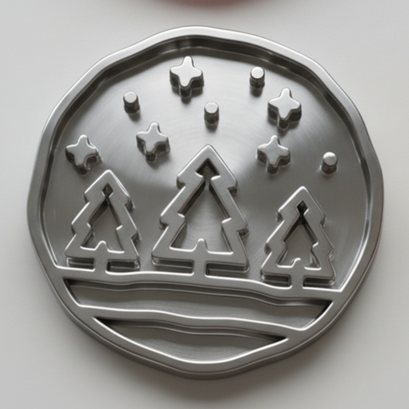 Gray Cedar trees slow feeder bowl for dogs and cats