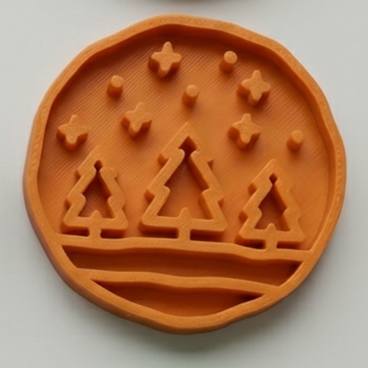Orange Cedar trees slow feeder bowl for dogs and cats