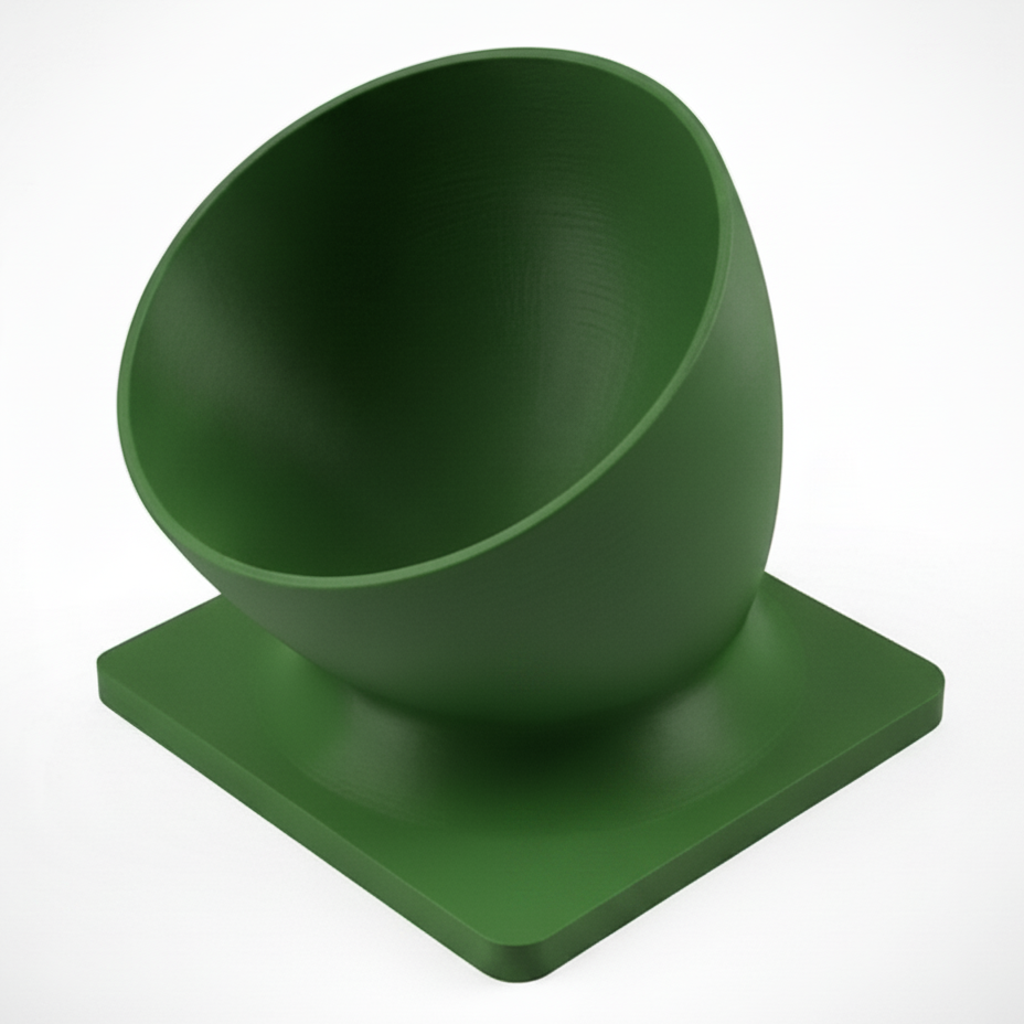 Designer Pet Green Bowl for Dogs & Cats