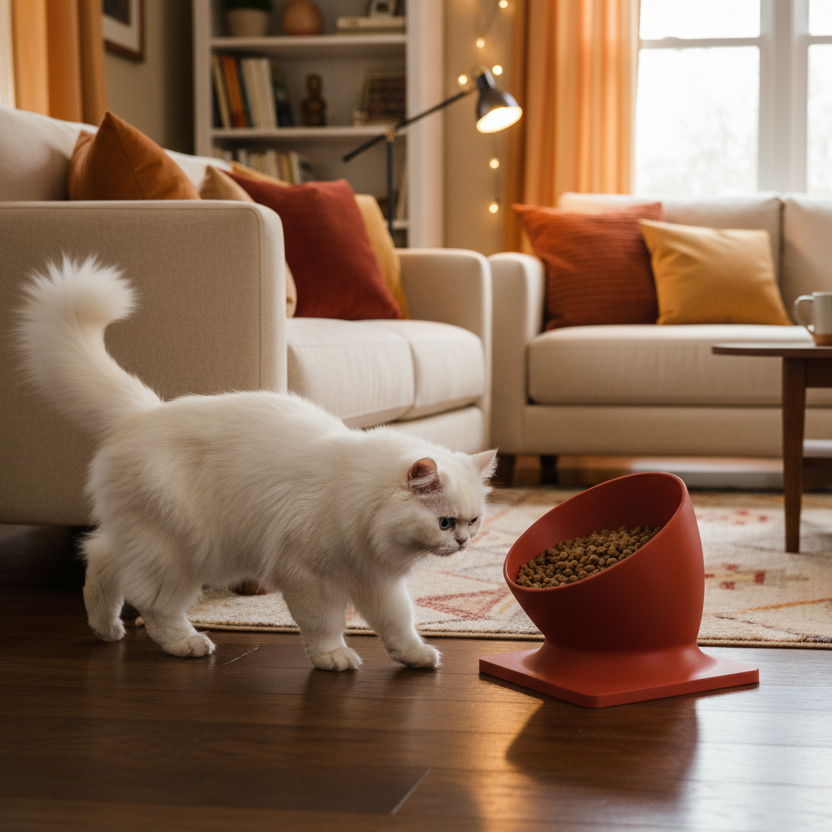 Designer Pet Bowl for dogs and cats, modern design