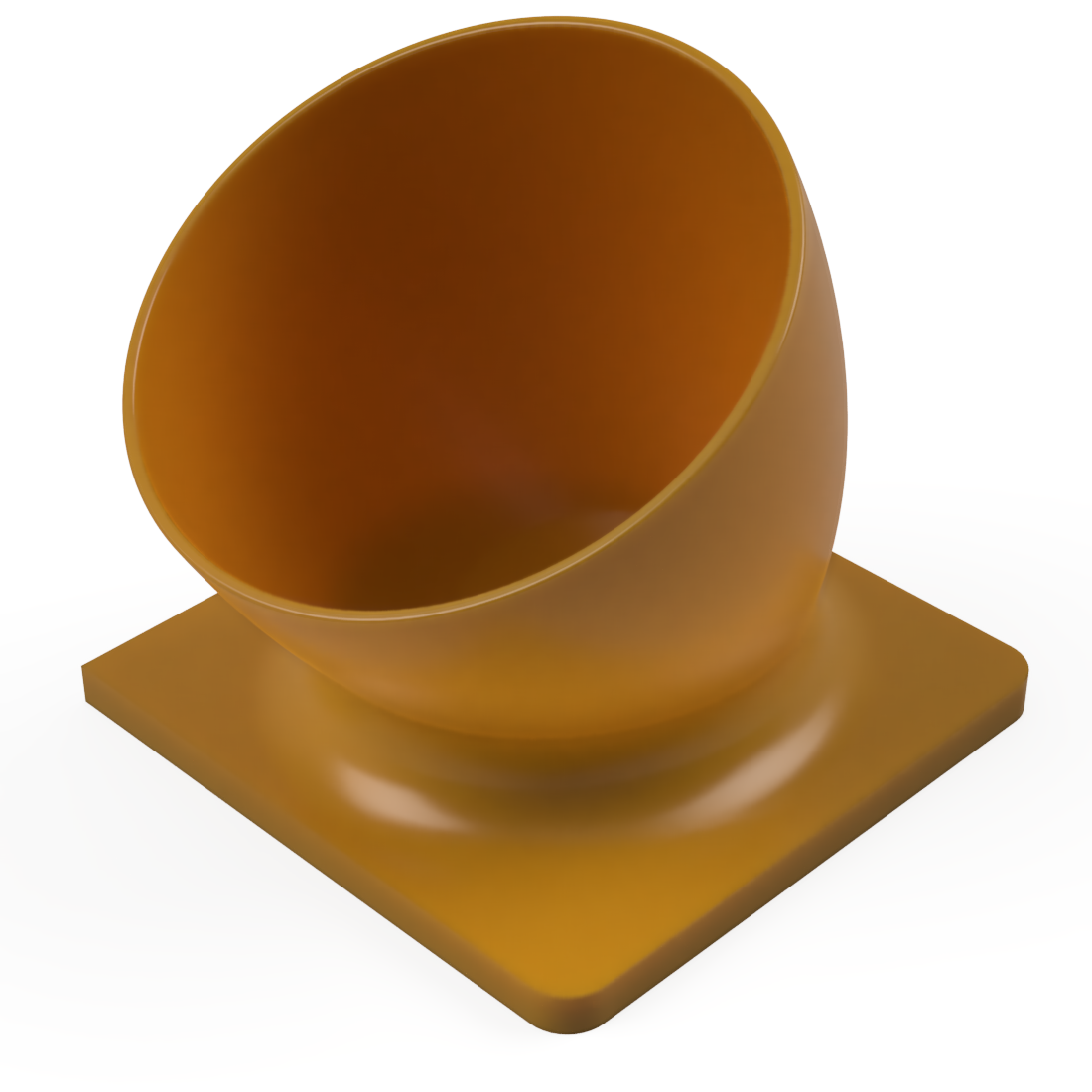 Designer Pet Orange soft Bowl for Dogs & Cats