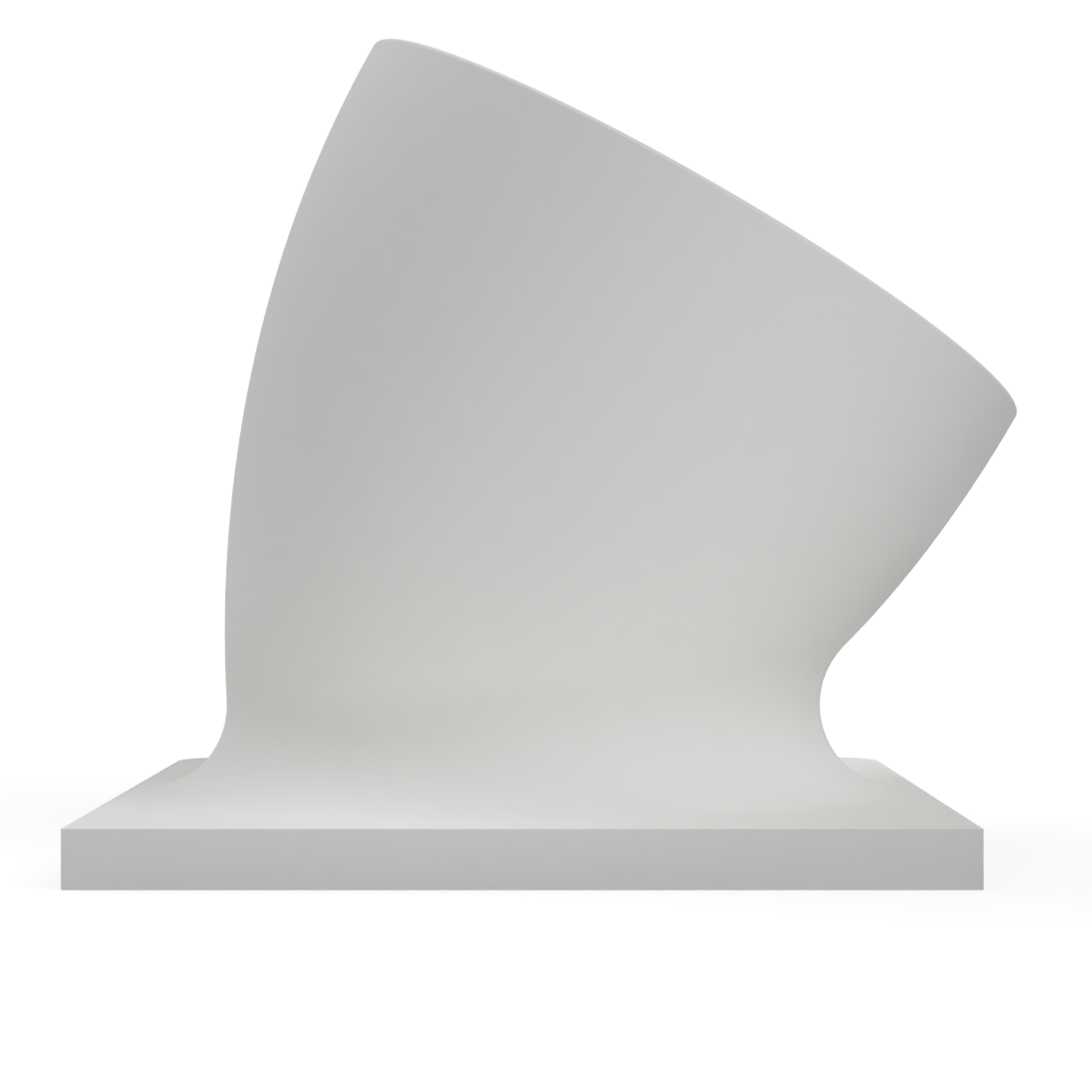 Designer Pet White side Bowl for Dogs & Cats