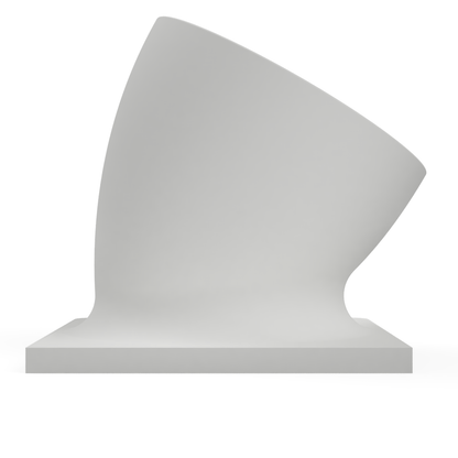 Designer Pet White side Bowl for Dogs & Cats