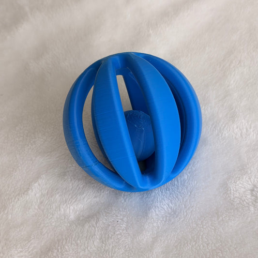 Ball-in-Ball Interactive Toy for Cats & Small Dogs