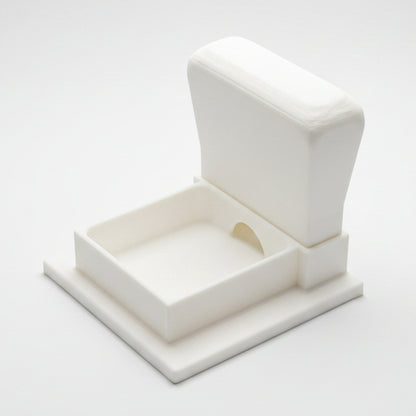 White Whisker Relief Water Bowl for Cats