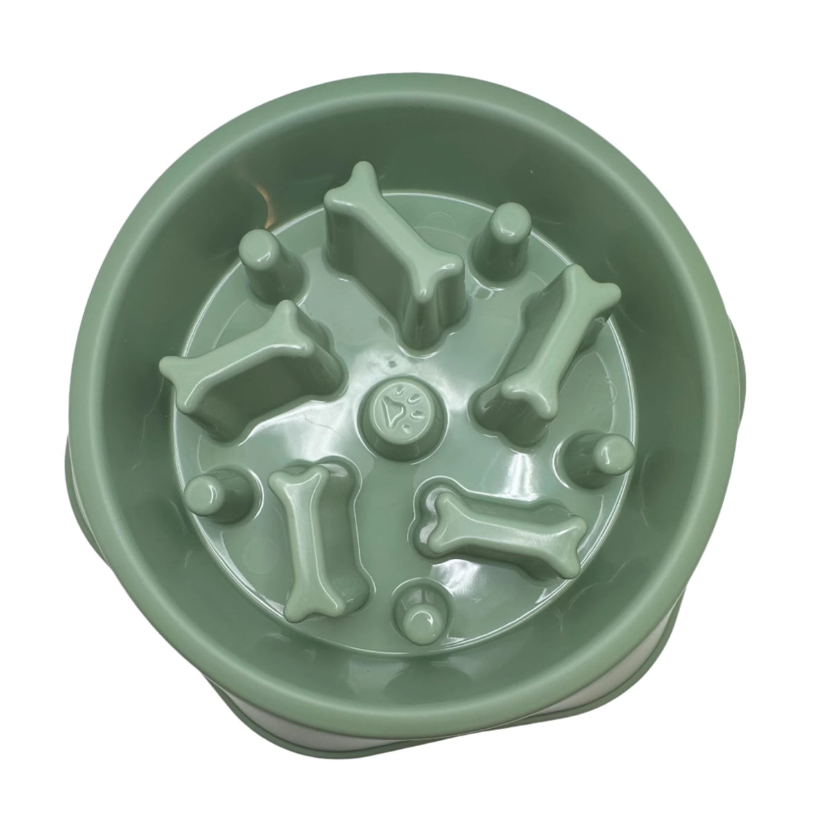 Bone-Shaped Slow Feeder Bowl for dogs