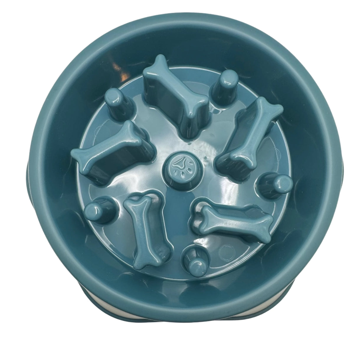 Bone-Shaped Slow Feeder Bowl for dogs