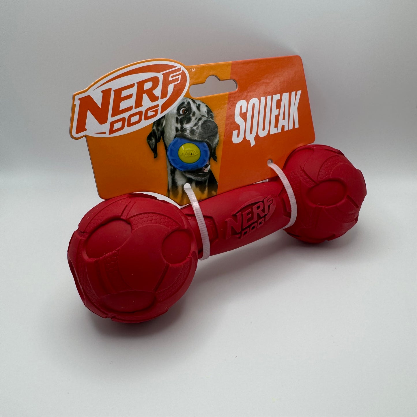 Red dog toy chew