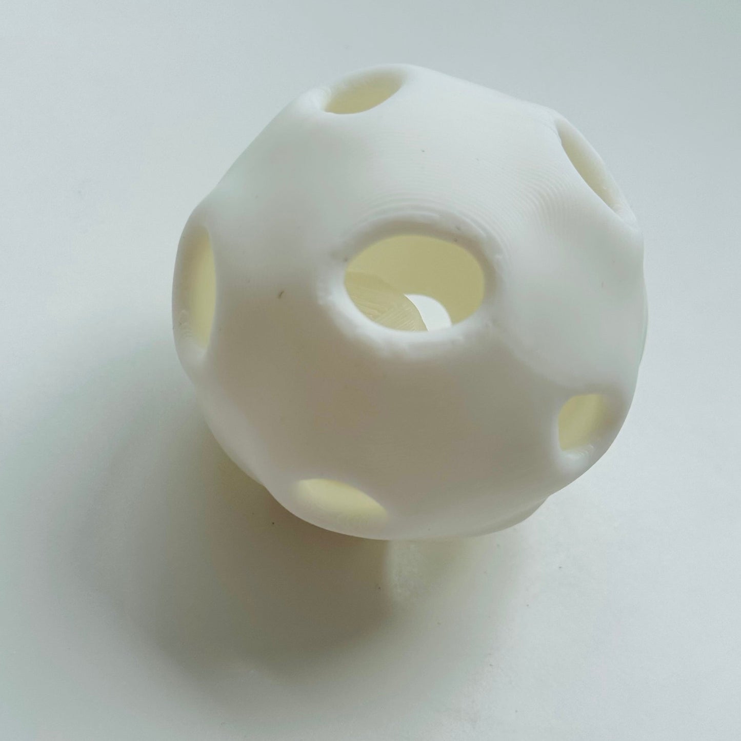 White Ball in ball interactive cat toy