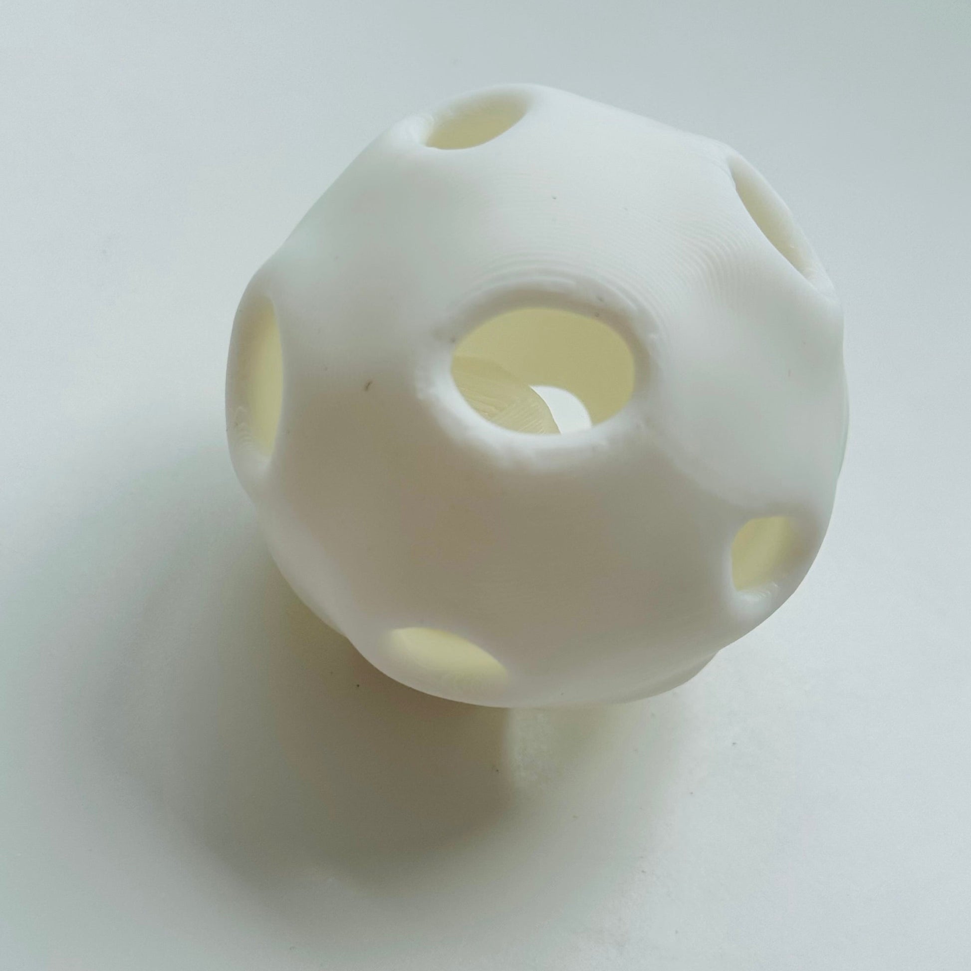 White Ball in ball interactive cat toy