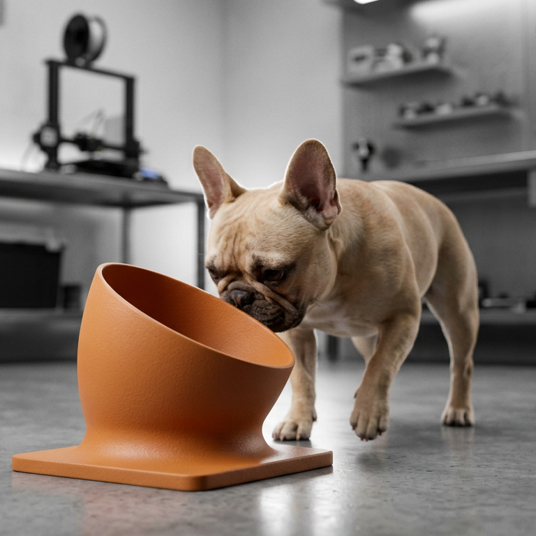 Designer Pet Bowl for Dogs & Cats | Modern Food & Water Bowl