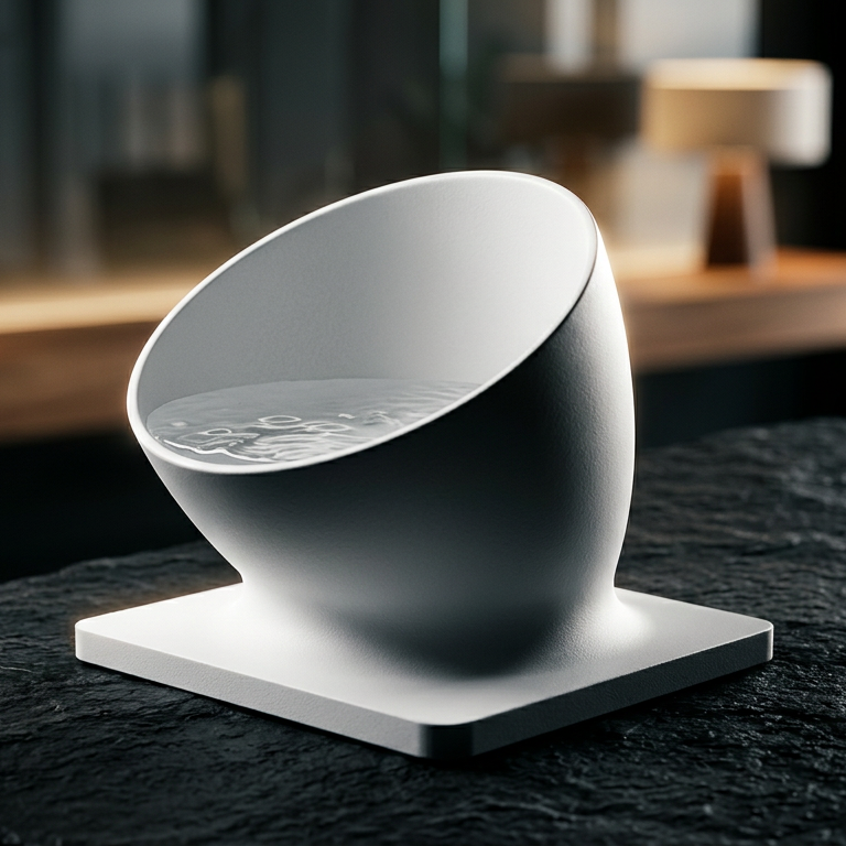 Designer Pet Bowl for dogs and cats, modern design