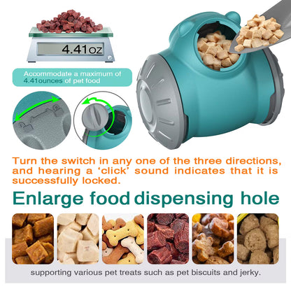 Distributeur d'aliments lents pour chien – Jouet interactif en forme d'ours