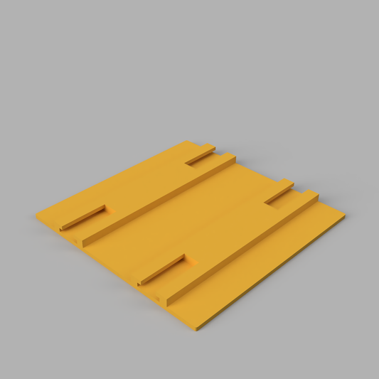 Yellow Dining Station base for dogs and cats