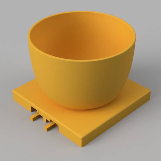 Water Dog Bowl Module Yellow