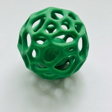 Green Ball in ball interactive cat toy