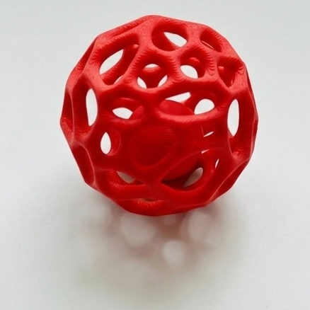 Red Ball in ball interactive cat toy