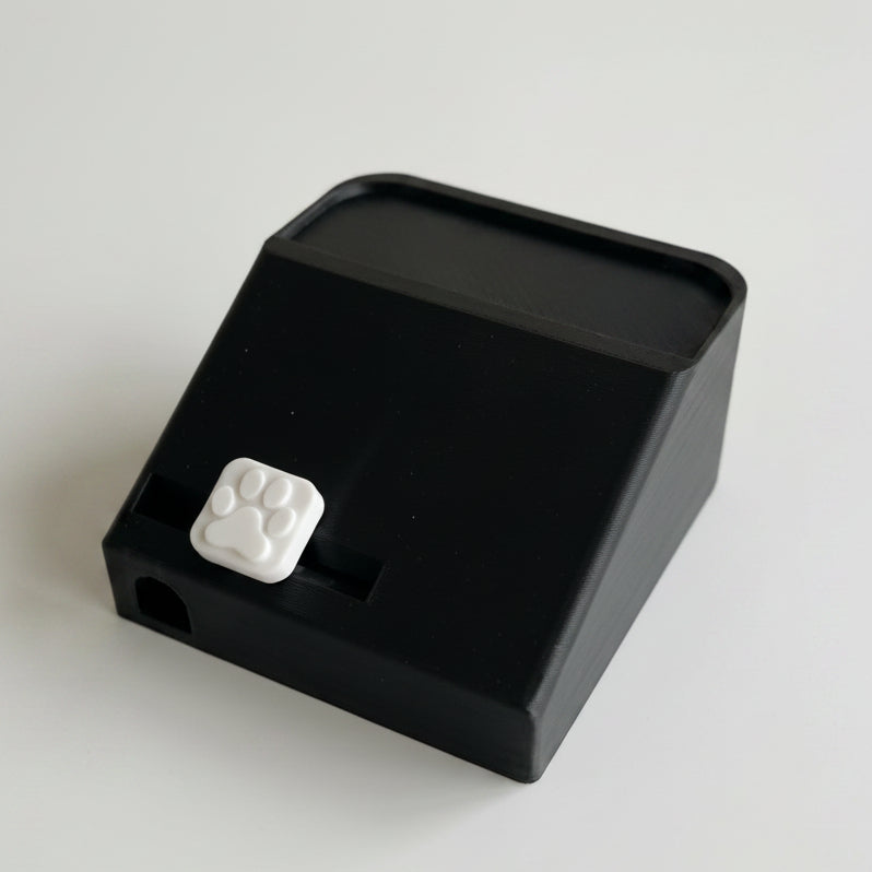 Black PawSlide™ Interactive Puzzle Feeder for Dogs & Cats