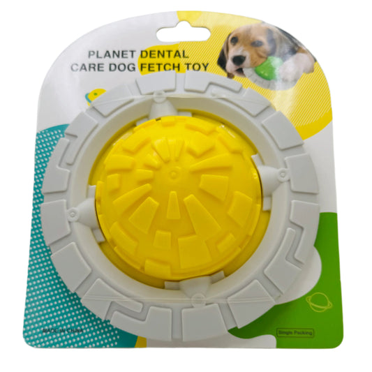 UFO-Shaped Dog Chew Toy – Squeaky Dental Toy & Frisbee for All Dogs | Durable