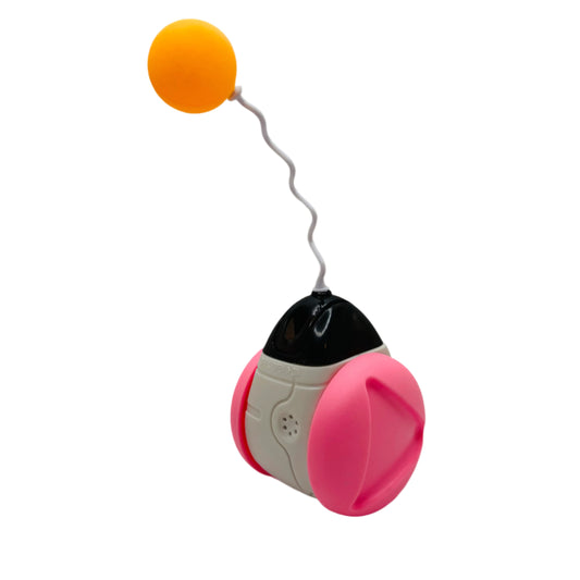 Pet Interactive Wobble Squeaky Toy for cats and dogs