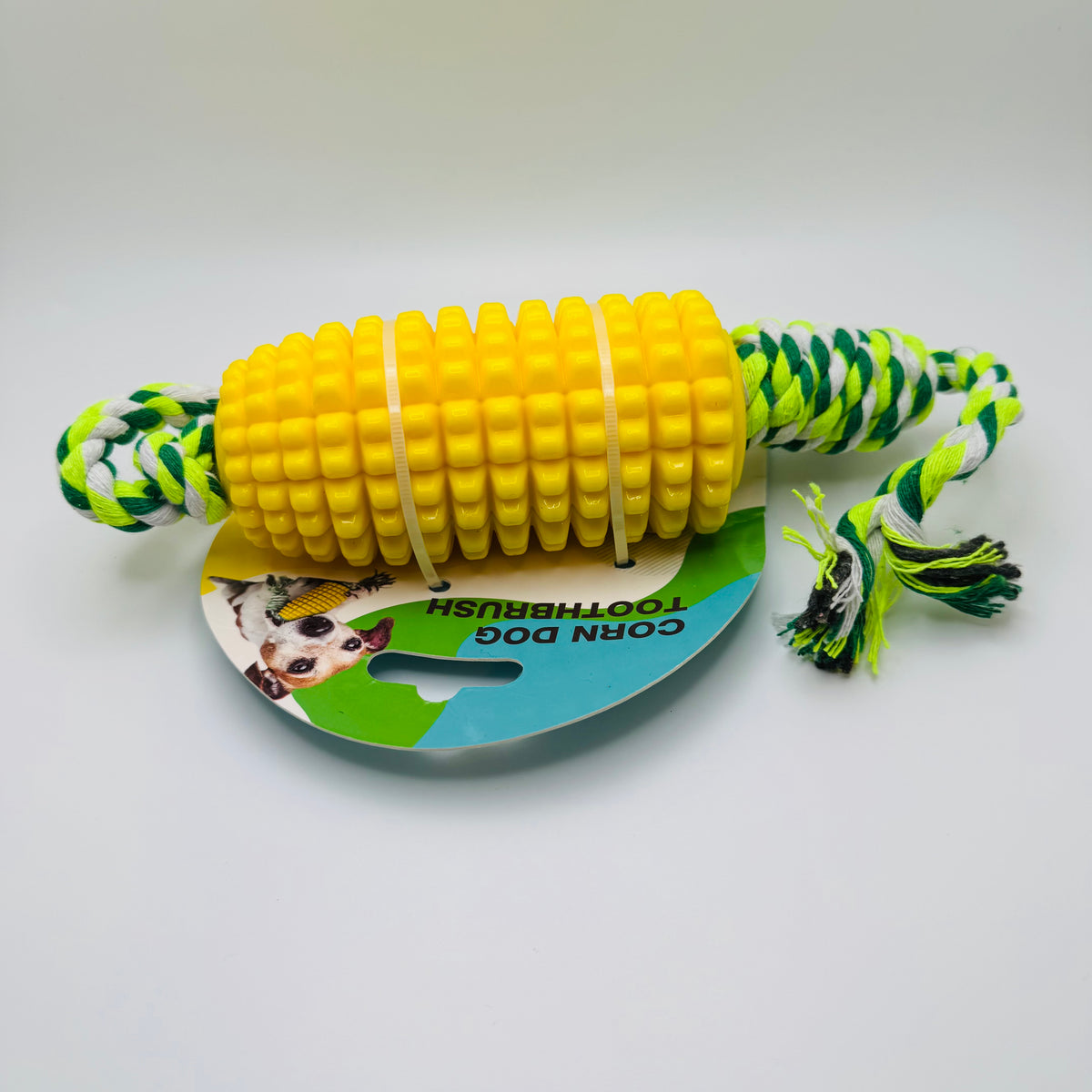 Corn-Shaped Dog Chew Toy for aggressive chewers