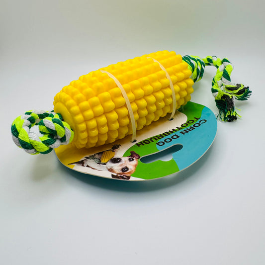 Corn-Shaped Dog Chew Toy for aggressive chewers
