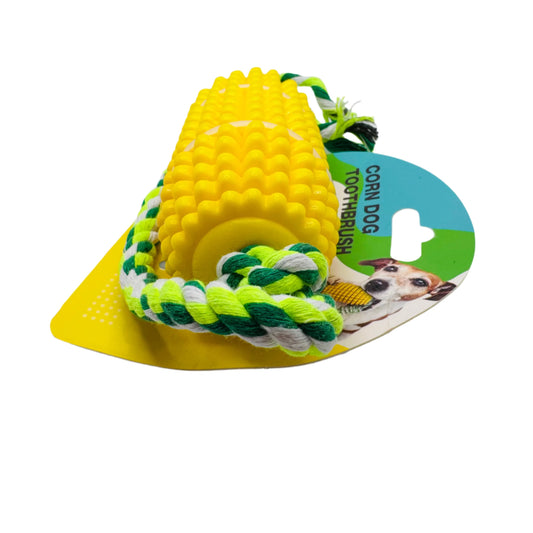 Corn-Shaped Dog Chew Toy for aggressive chewers