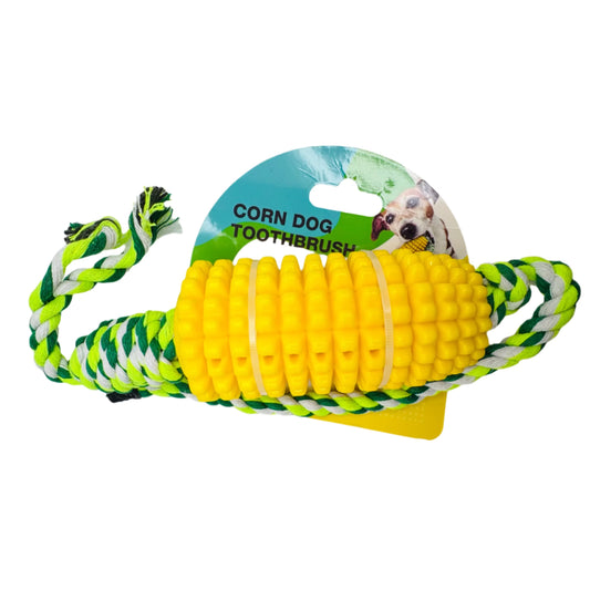Corn-Shaped Dog Chew Toy for aggressive chewers