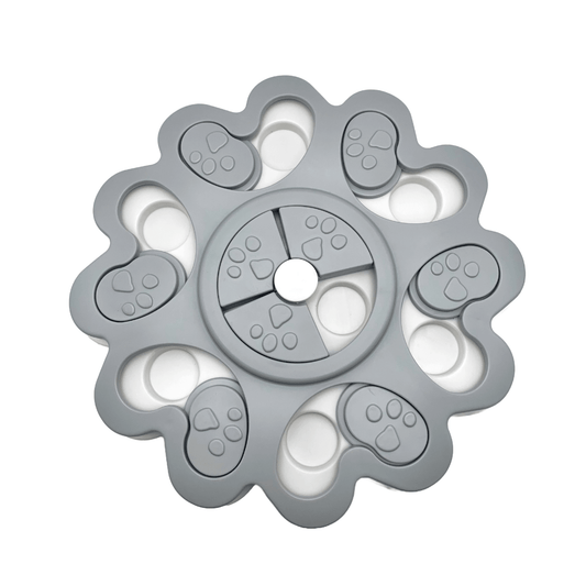 Flower Paw Puzzle Feeder - Intermediate Toy for Dogs & Cats