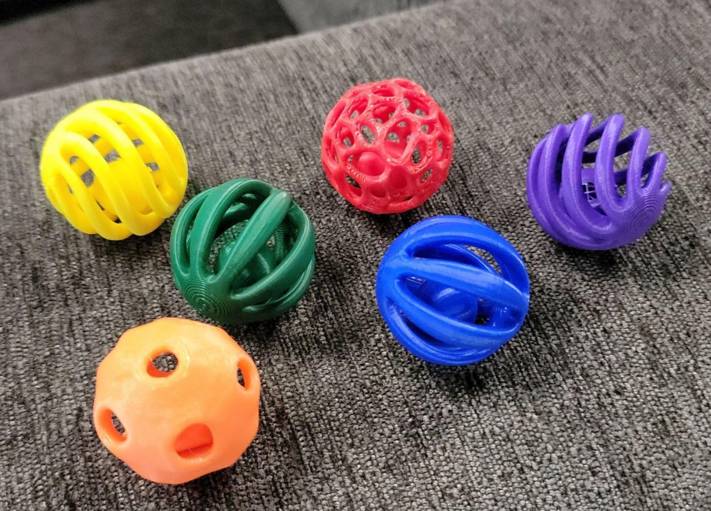 Ball-in-Ball Interactive Toy for Cats and Small Dogs