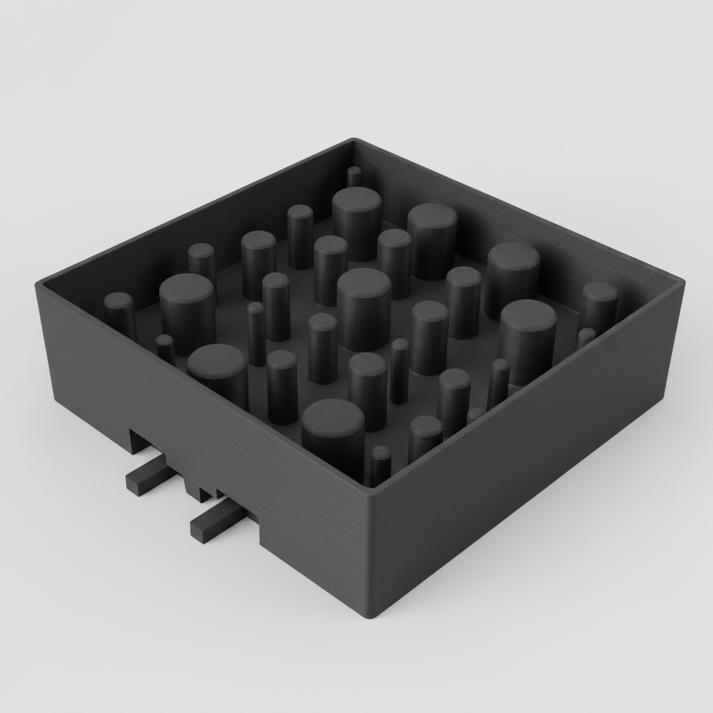 Dog Slow Feeder Black Module