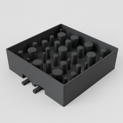 Dog Slow Feeder Black Module