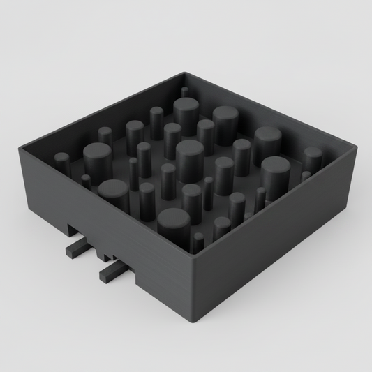 Dog Slow Feeder Black Module