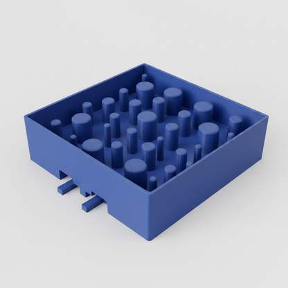 Dog Slow Feeder Blue Module