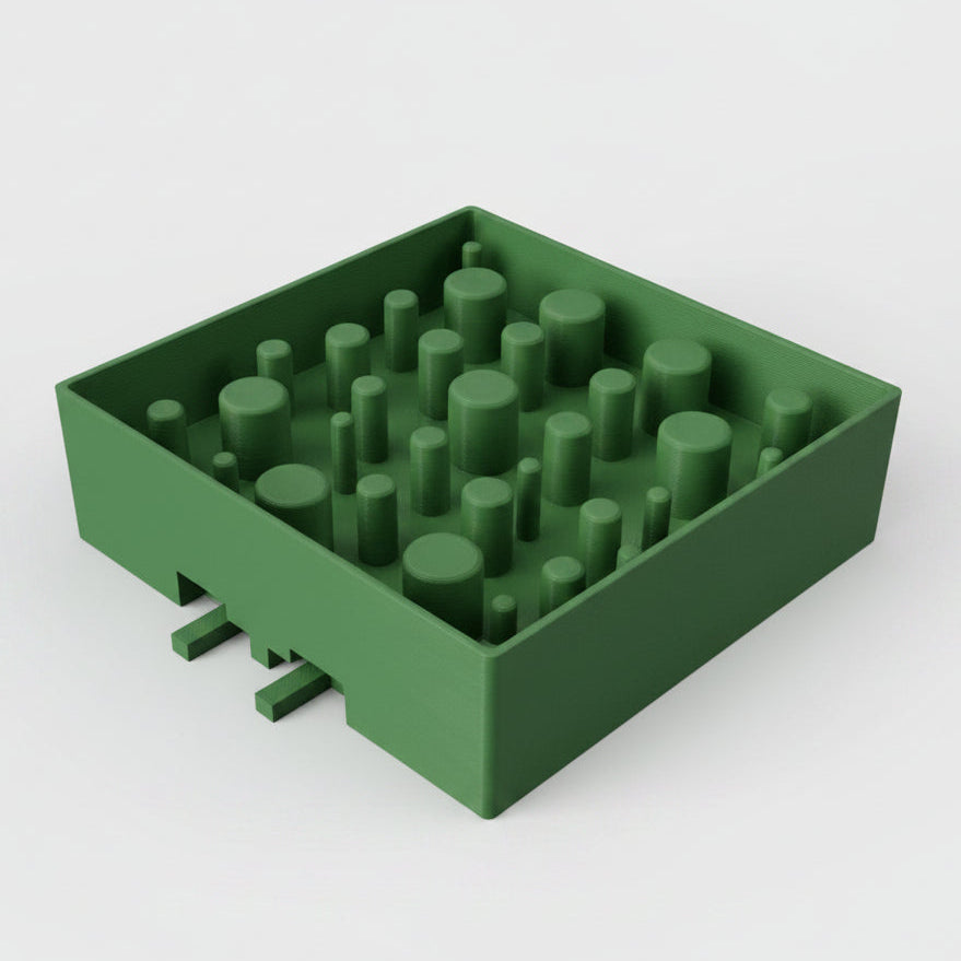 Dog Slow Feeder Green Module