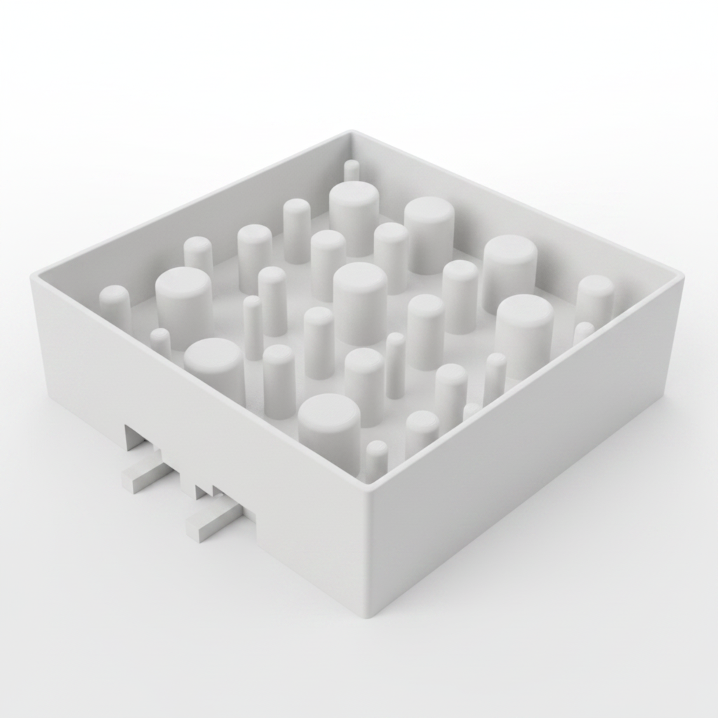 Dog Slow Feeder White Module
