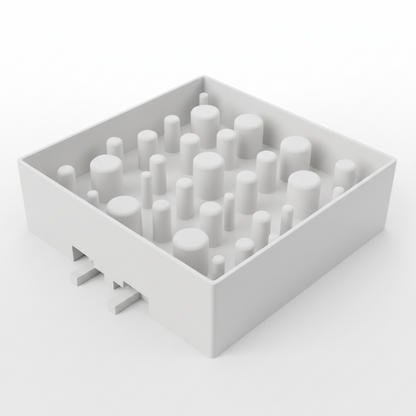 Dog Slow Feeder White Module