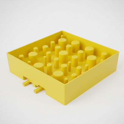 Dog Slow Feeder yellow Module
