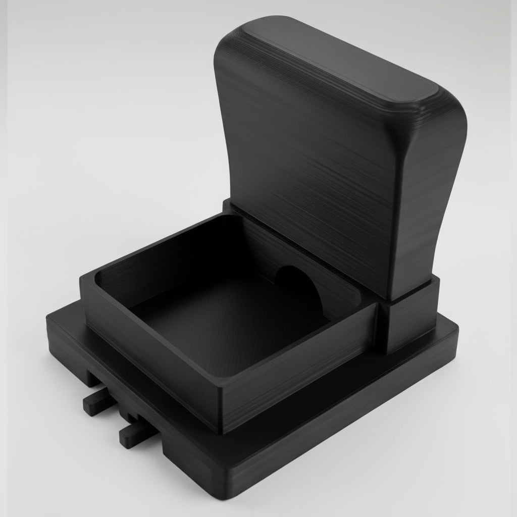 Black Whisker Relief Bowl Module | Whisker Fatigue Relief for Cats