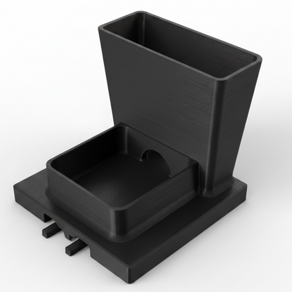 Black Whisker relief Water Bowl Module for cats